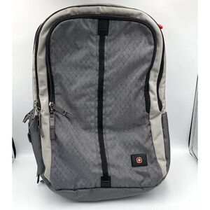 Swiss Gear Business Bag The Edge School‎ Backpack Laptop Carrier Grey Silver